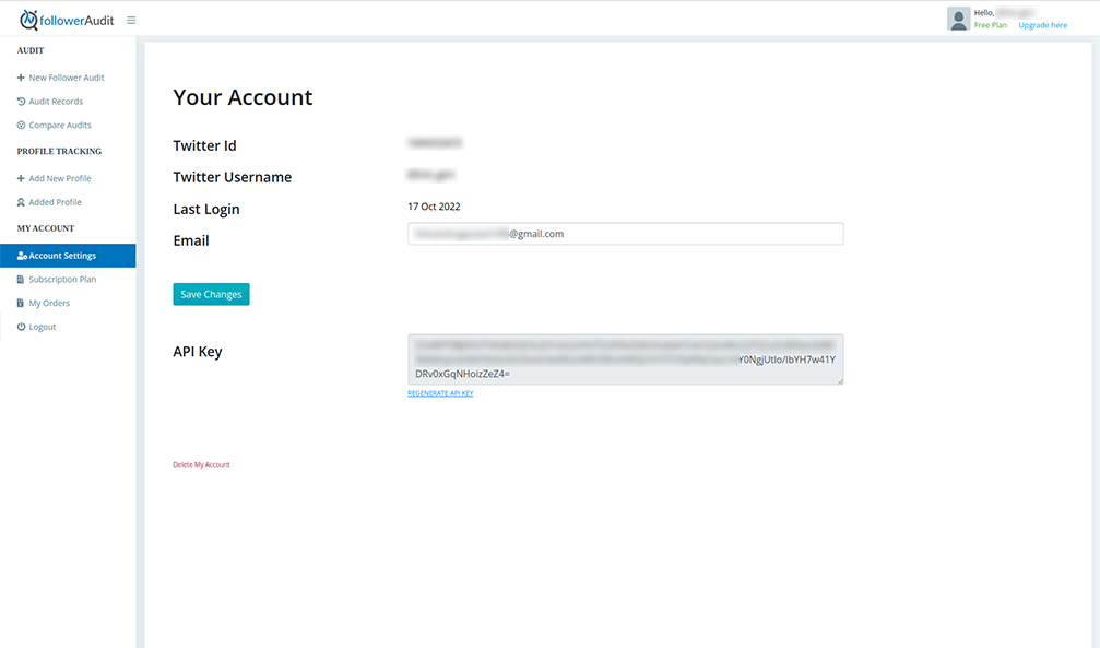 get audit api access